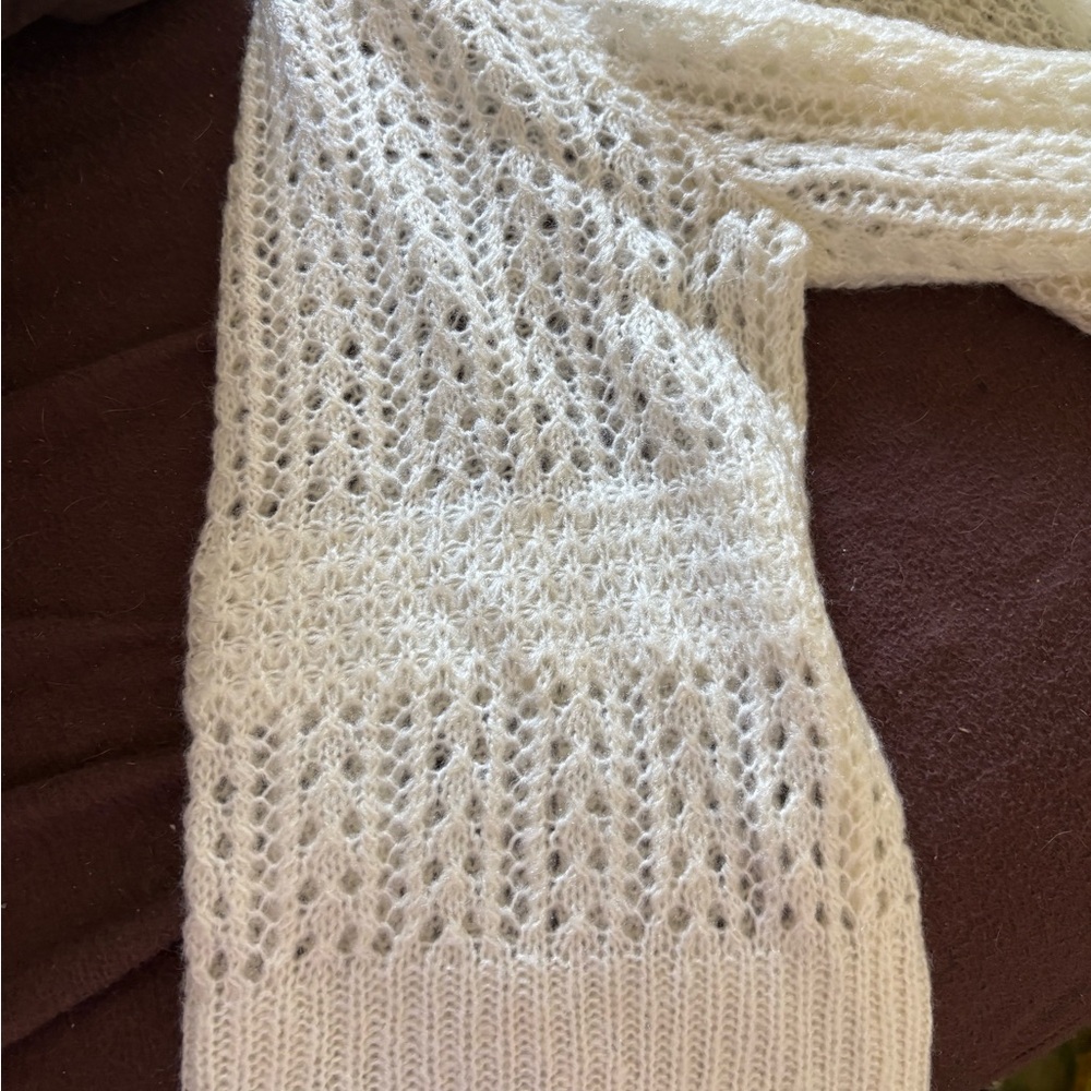 Cato Cream Button-Up Cardigan - Picture 6 of 8